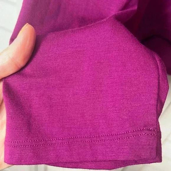 Xersion Quick-Dri Long Sleeve Crisscross Athletic Top Size XXL Berry Purple - Picture 5 of 9